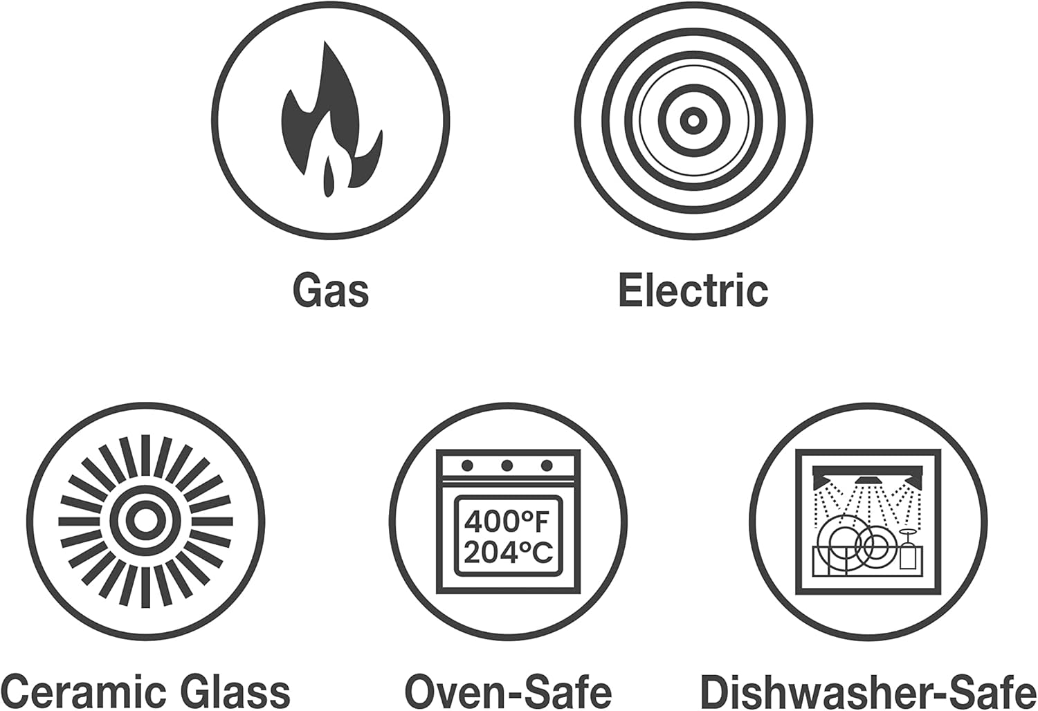 Set of 3 Tramontina Sage Porcelain Enamel Fry Pans