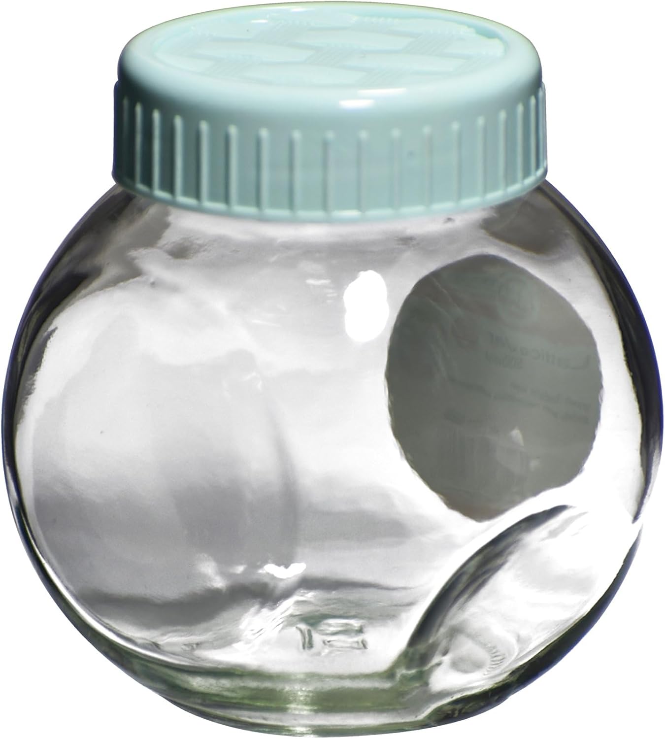 Set of 3 uniware GL0500 BPA Free Glass Jars, 500ml, Assorted Colors - Made In Turkey