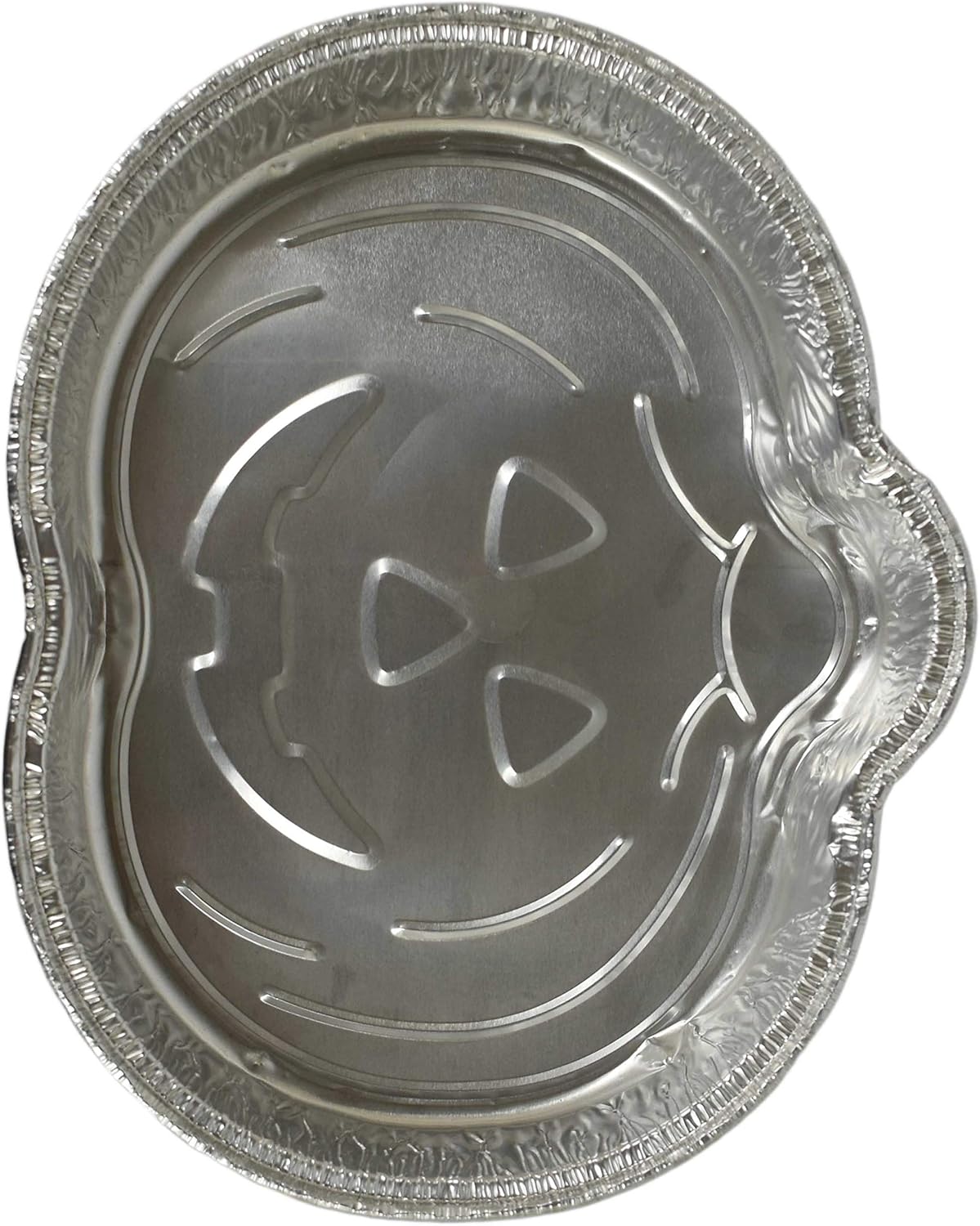 Set of 4 Black Duck Brand Disposable Aluminum Foil Pumpkin Pans - 9.37 X 7.25 inches