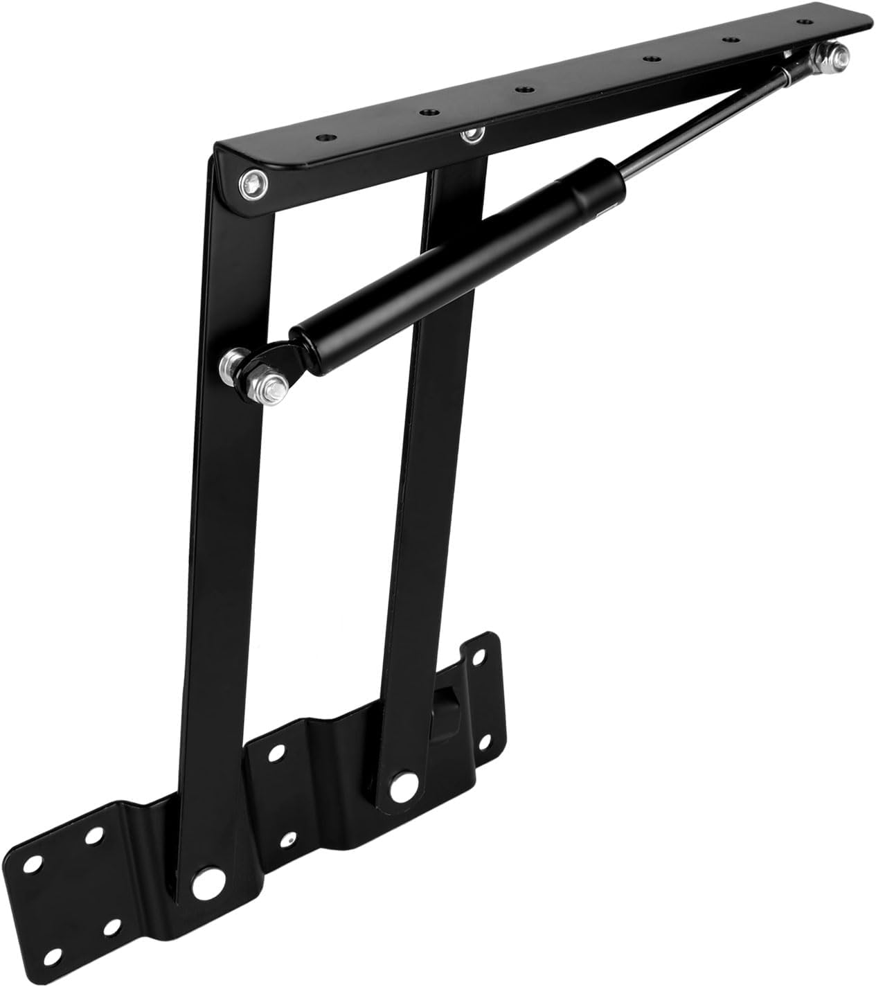 Set of 4 Folding Lift-Up Top Coffee Table Hardware Fittings - Hydraulic Spring Mechanism Hinge Bracket - WildKart