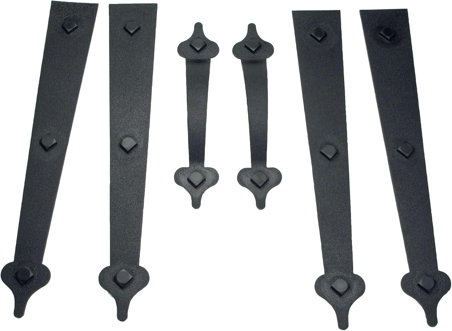 Set of 6 Decorative Magnetic Handle and Hinge Magnets for Steel Garage Doors - Easy Install, Durable & Weatherproof - WildKart