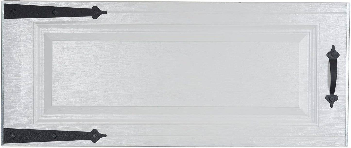 Set of 6 Decorative Magnetic Handle and Hinge Magnets for Steel Garage Doors - Easy Install, Durable & Weatherproof - WildKart