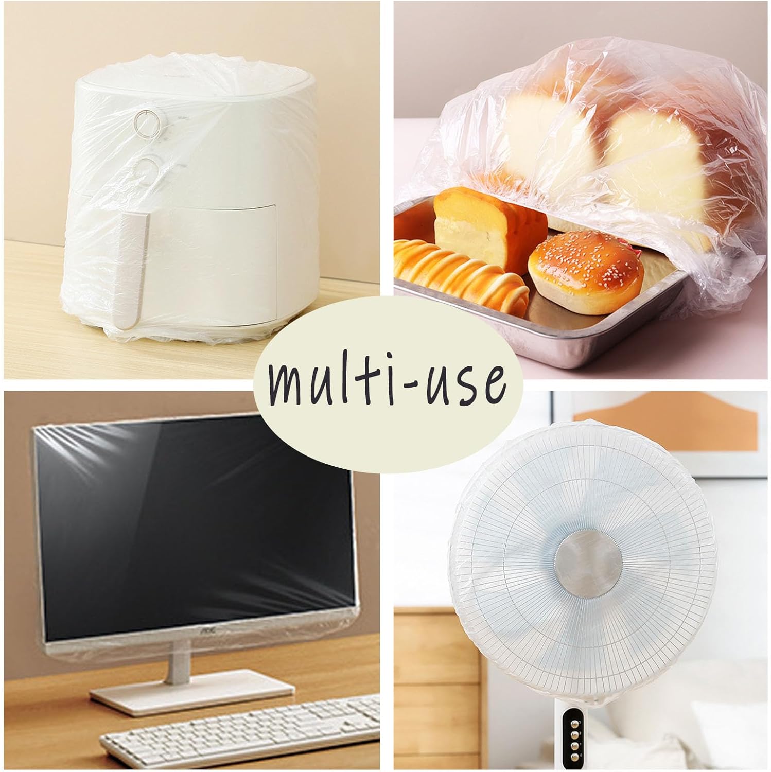 Set of 90 Kitchen Small Appliance Dust Covers for Easy Protection and Storage