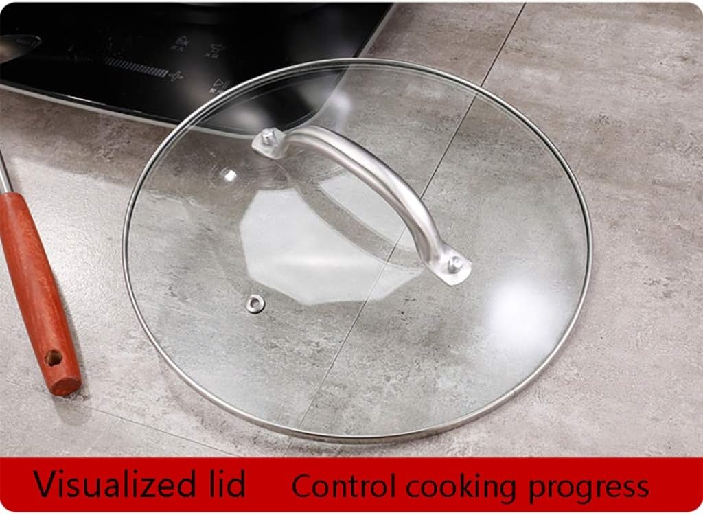 SEYFI 2-Tier Stainless Steel Steamer Pan Set with Vegetable Insert Pans and Glass Lid - 26 * 28.6cm