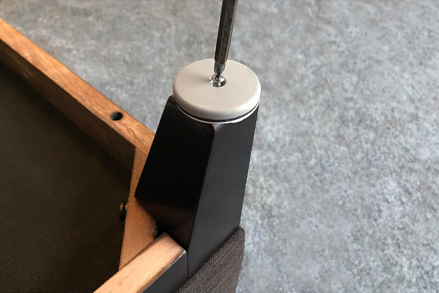 Shepherd Hardware 9455 Slideglide 1 1/2" Furniture Sliders for Easy Moving of Heavy Furniture