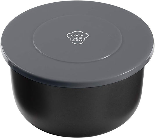 SiCheer Grey Silicone Lid Inner Pot Cover for Ninja Foodi 6.5 & 8 Quart - Pressure Cooker & Air Fryer Accessories
