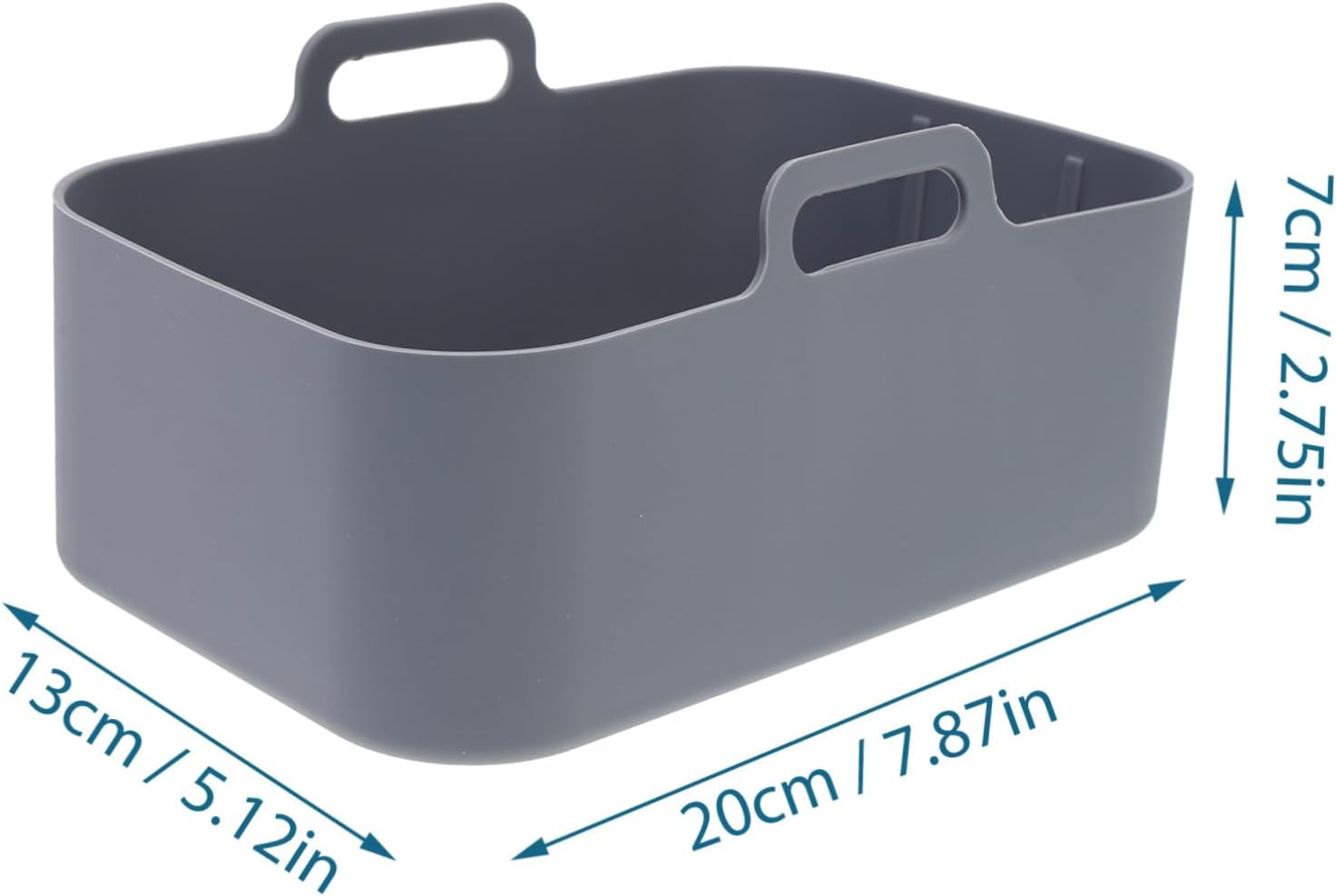 Silicone Air Fryer Accessories Set with Round Cake Pans, Baking Tray, and Cookbook - Grey Cabilock Airfryer Pot Kit