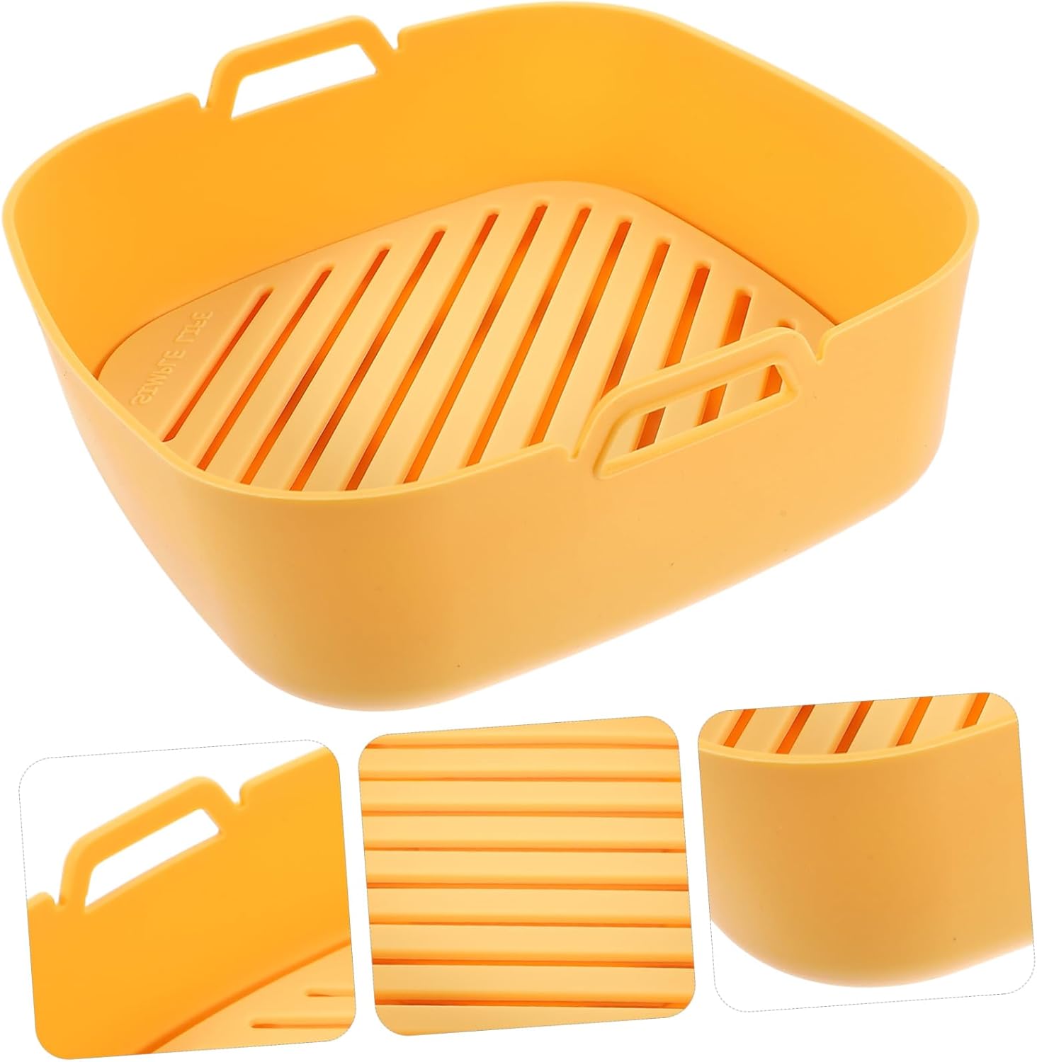 Silicone Air Fryer Baking Mat - Reusable Pot Liner for Baking & Cooking - Garneck - Colorful