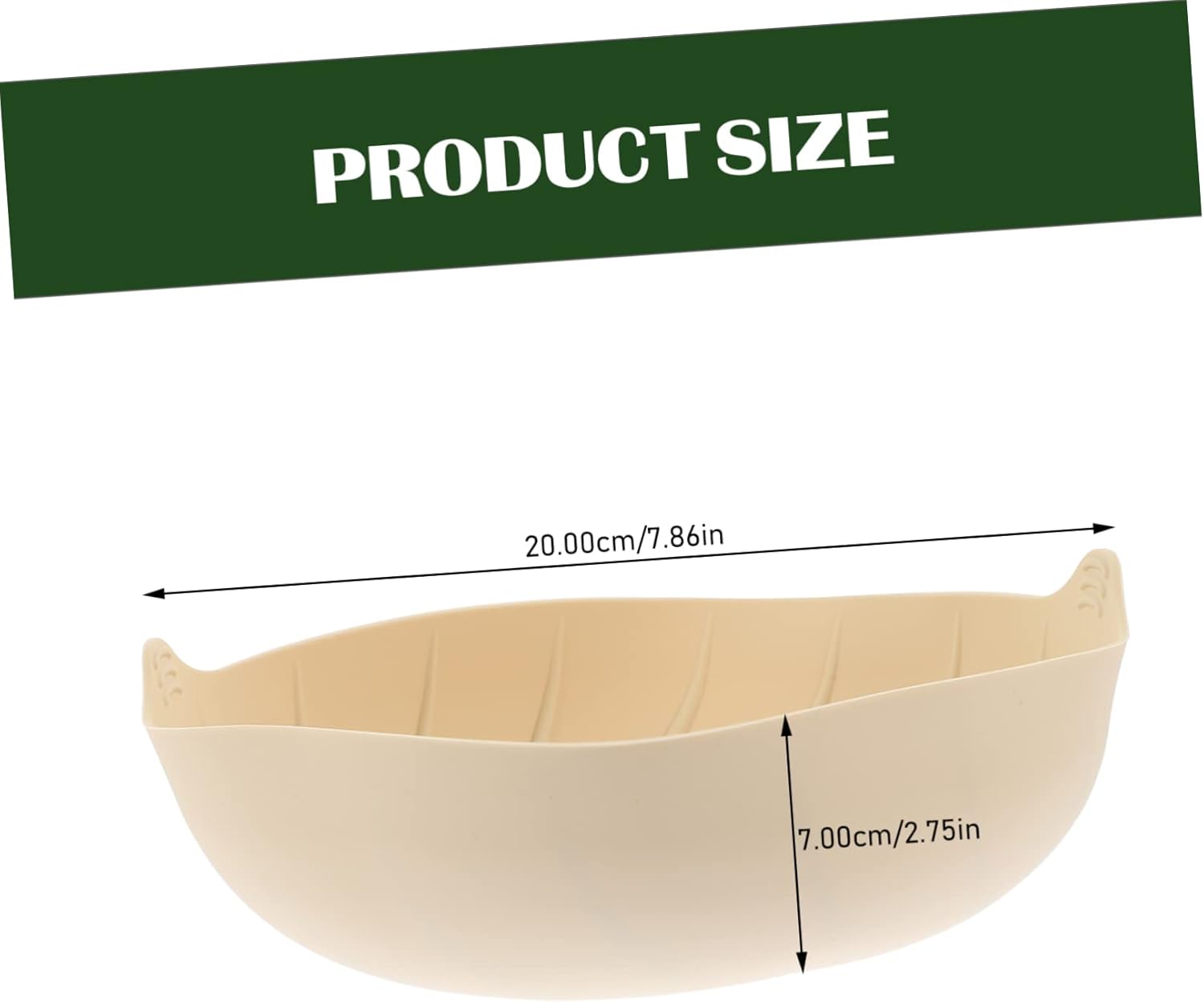 Silicone Baking Pot and Heat-Resistant Liner Set for Air Fryer, Oven, and Microwave - Milky Color