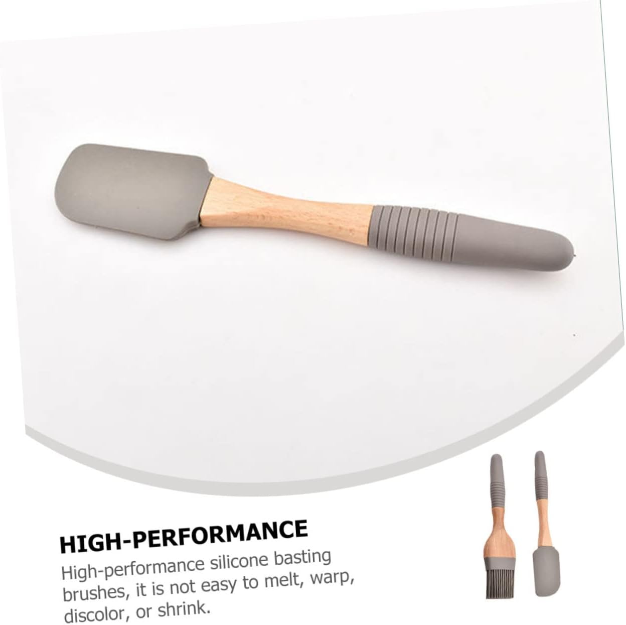 Silicone Baking Tools Kit with Oil Brush, Scraper & Grater - Perfect for Indoor & Outdoor BBQ