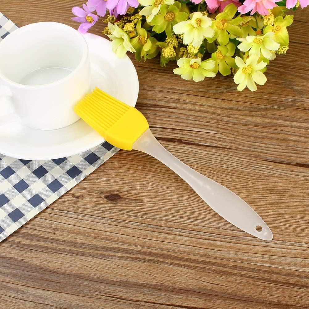 Silicone Basting Brush for Baking, BBQ, Cake, Pastry, Bread - Heat Resistant Cooking Brush for Oil and Cream Application
