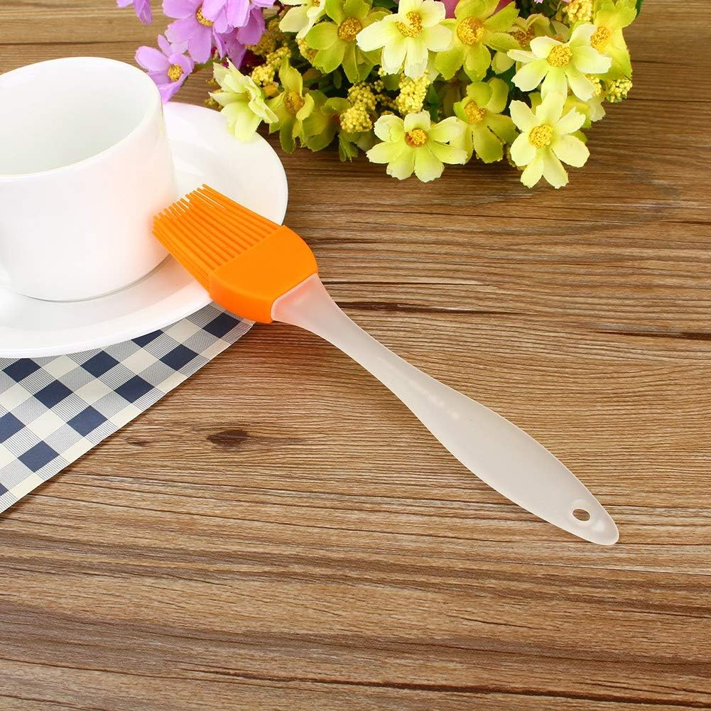 Silicone Basting Brush for Baking, BBQ, Cake, Pastry, Bread - Heat Resistant Cooking Brush for Oil and Cream Application
