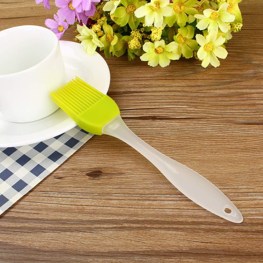 Silicone Basting Brush for Baking, BBQ, Cake, Pastry, Bread - Heat Resistant Cooking Brush for Oil and Cream Application