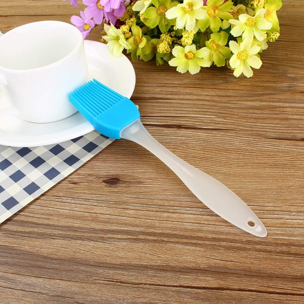 Silicone Basting Brush for Baking, BBQ, Cake, Pastry, Bread - Heat Resistant Cooking Brush for Oil and Cream Application
