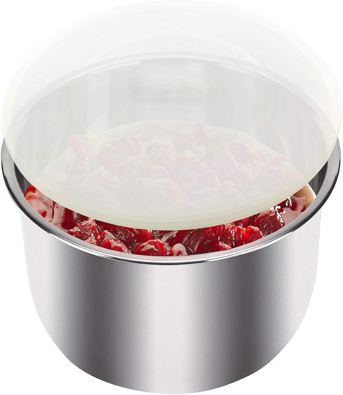 Silicone Food Storage Lid for Instant Pot 5 & 6-Quart Models - Compatible with All Instant Pot Inner Pots - 6 Qt