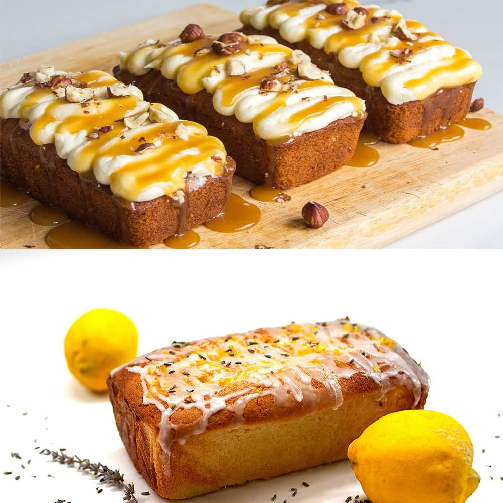 Silicone Mini Loaf Pan for Baking Brownies, Bread, and Cheesecake - 12 Cavities Nonstick Food Grade Bakeware