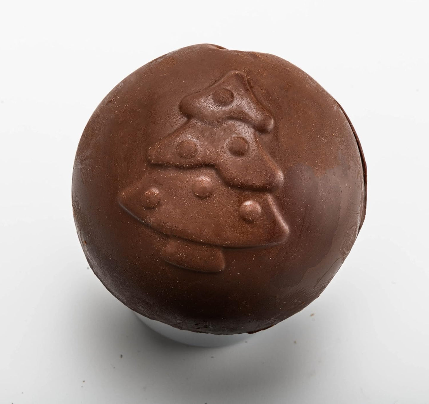 Silicone Mold for Making Holiday Tree Hot Chocolate Cocoa Bombs, Makes 3 Bombs