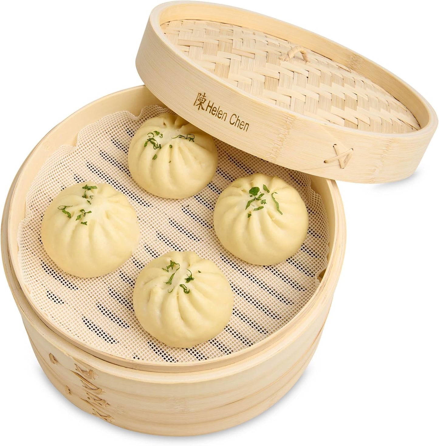 Silicone Steamer Liners for 10-Inch Steamers, Set of 4 - Helen's Asian Kitchen