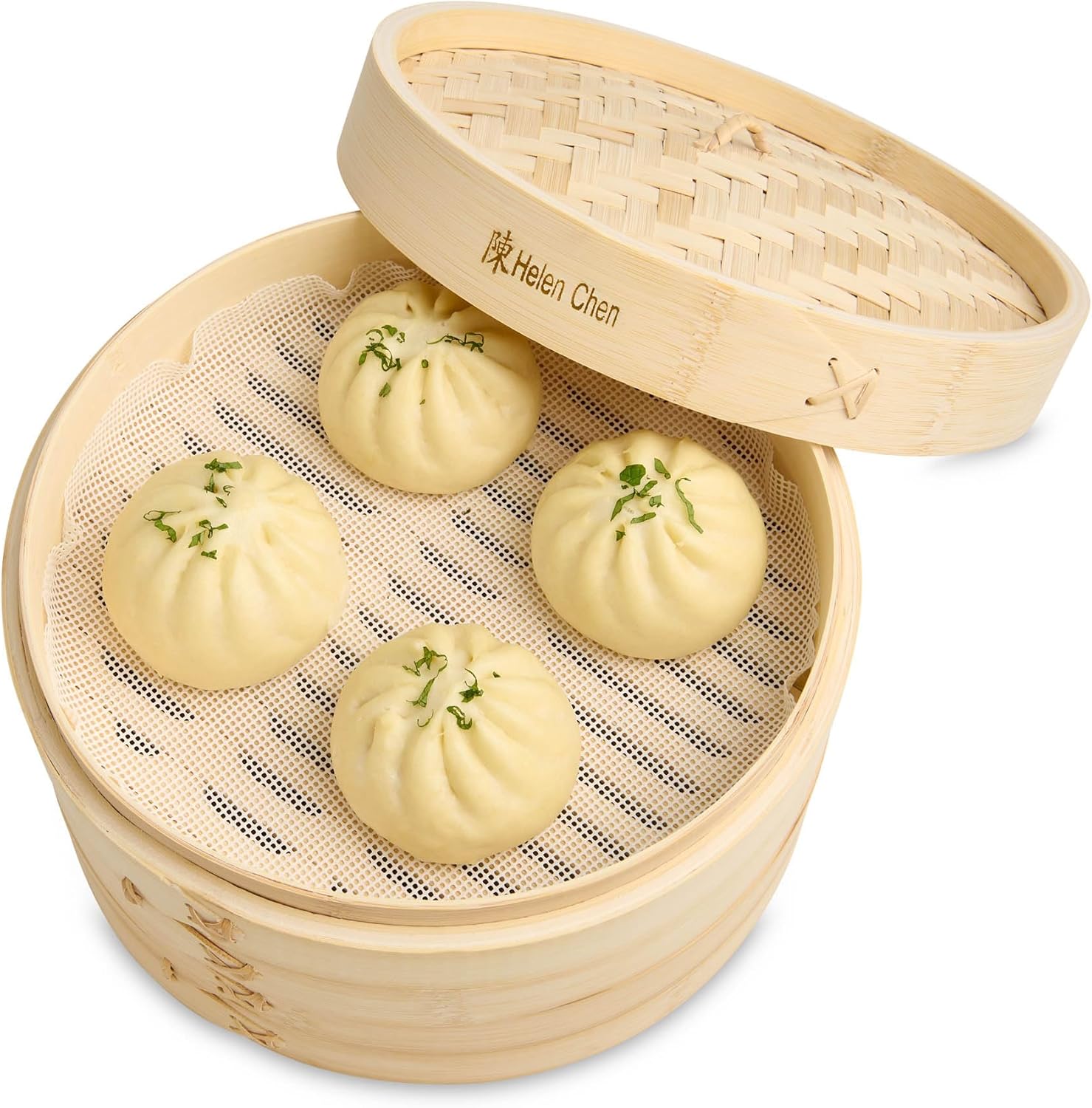 Silicone Steamer Liners for 10-Inch Steamers, Set of 4 - Helen's Asian Kitchen