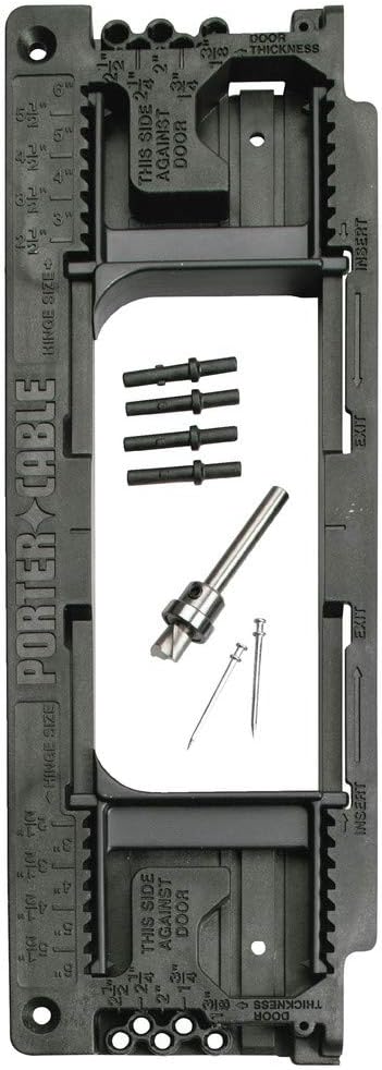 Silver Door Hinge Template by PORTER-CABLE - Model 59370