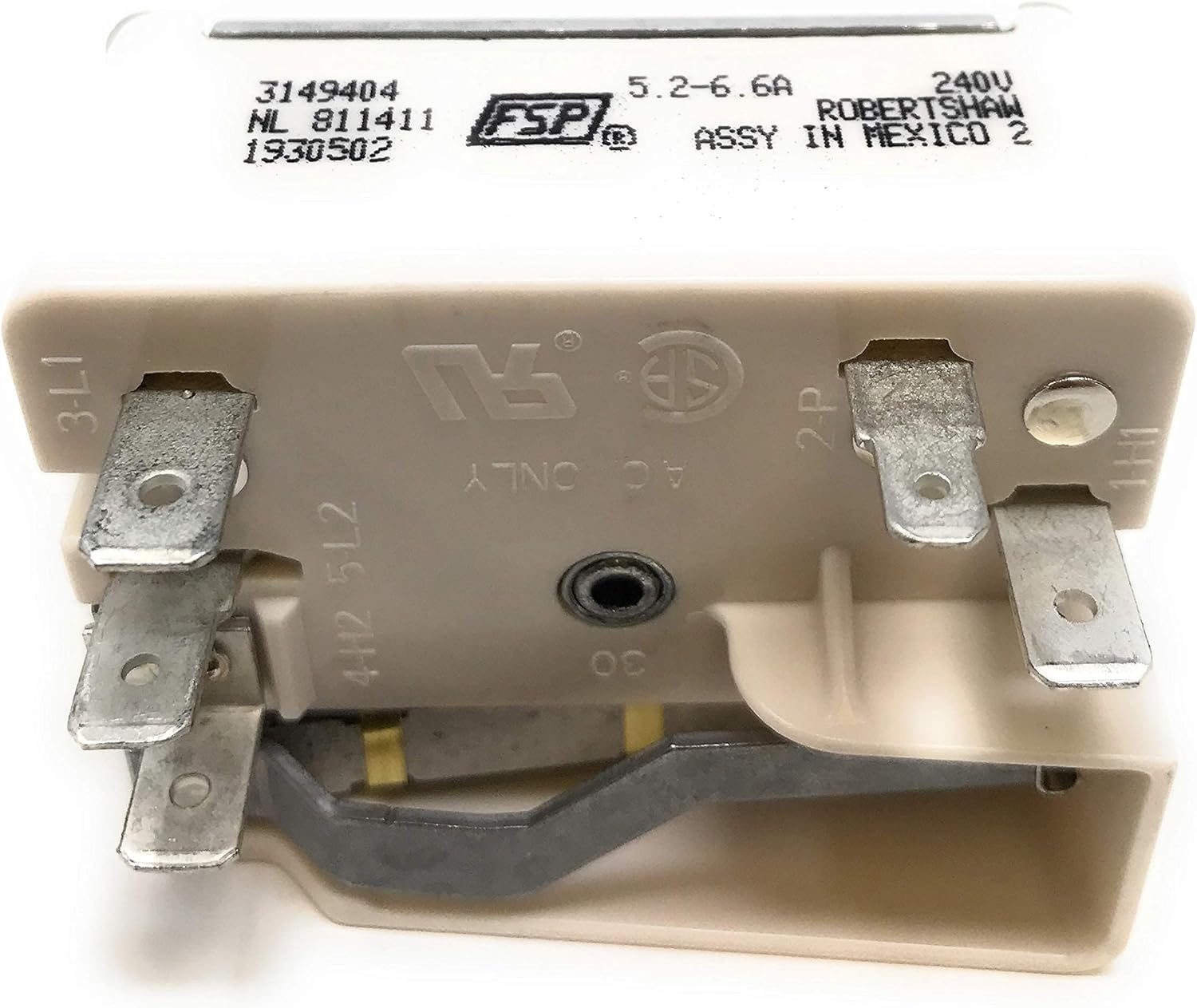 Silver OEM Rotary Switch 3149404 by LinkEZ - Manual Operation