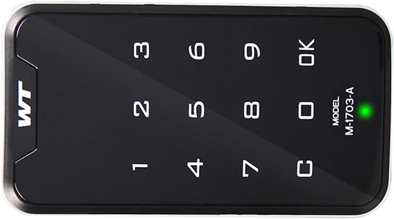 Smart Electronic Cabinet Lock with Touchscreen Keypad for Cabinet Mailbox File Sauna Drawer - Digital Password Coded Lock by FILFEEL