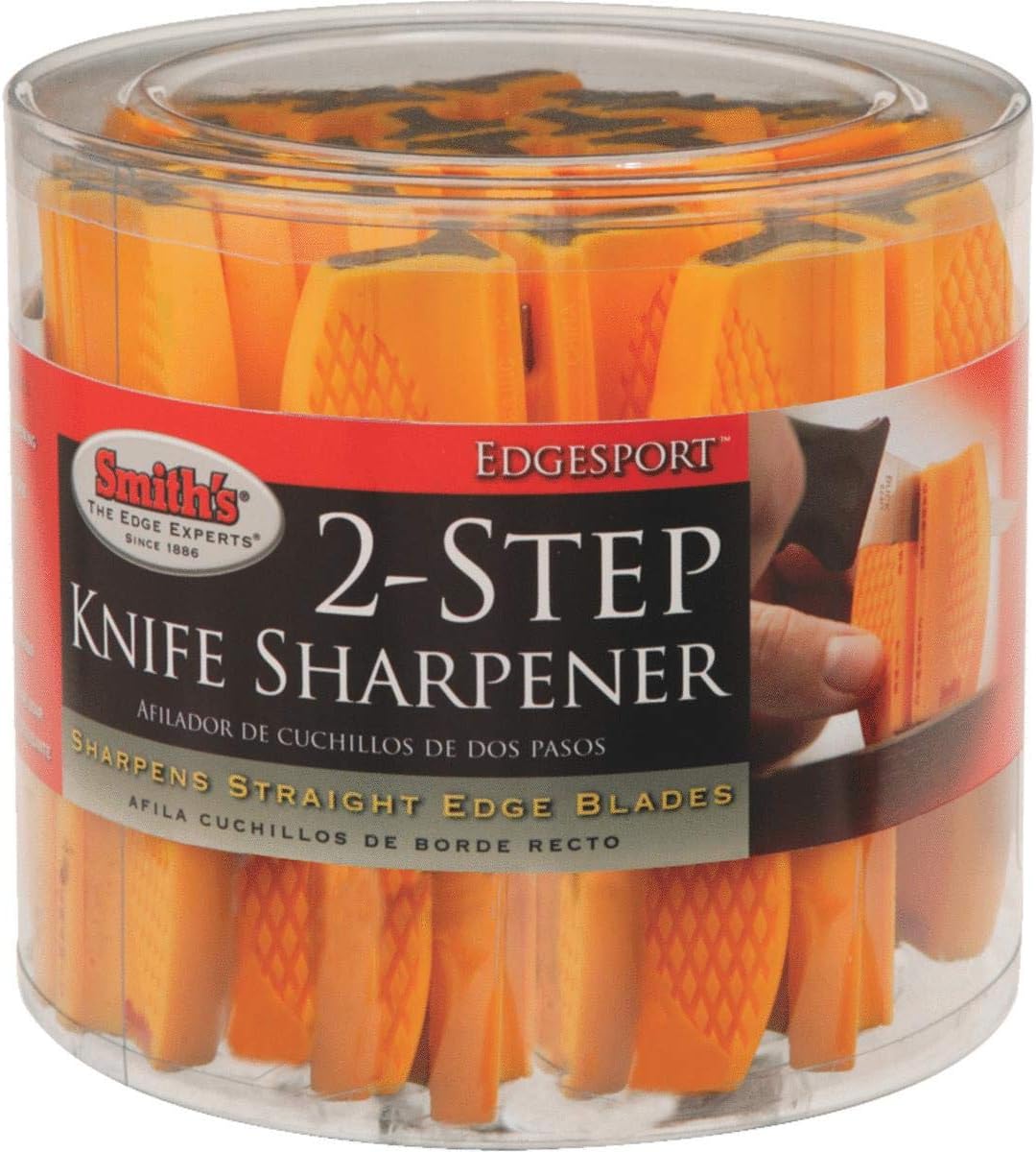 Smiths 7" Carbide/Ceramic Knife Sharpener - 800 Grit - 1 Piece