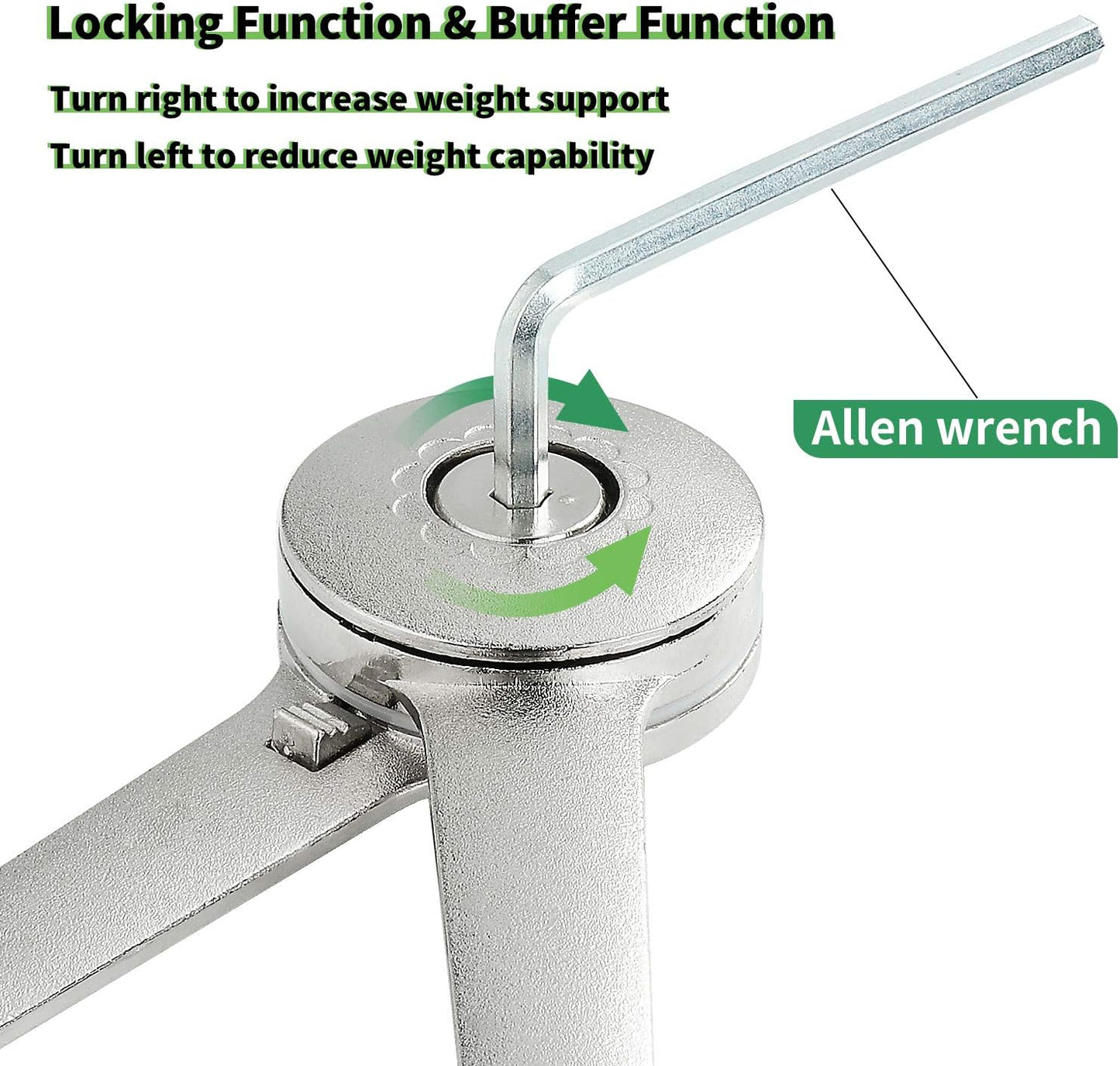 Soft Close Lid Support Hinge for Toy Box/Cabinet Doors - 40lb Capacity (2pcs)