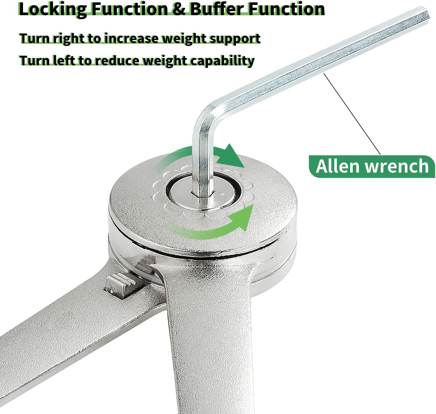 Soft Close Lid Support Hinge for Toy Box/Cabinet Doors - 40lb Capacity (2pcs)