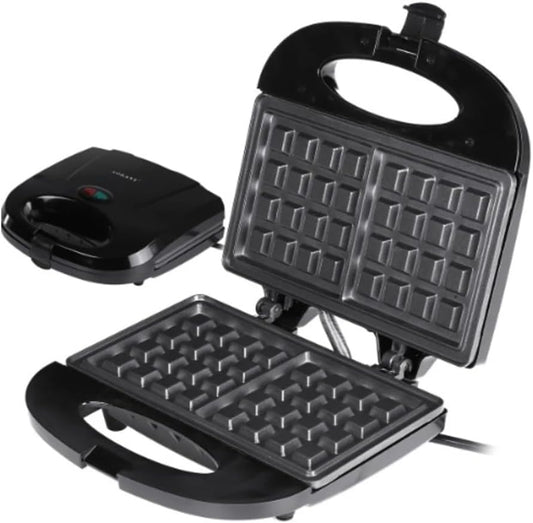 Sokany SK-114 Waffle Maker 750W for Single Serve Waffles, Hash Browns, Keto Chaffles - Non-Stick, Easy to Clean