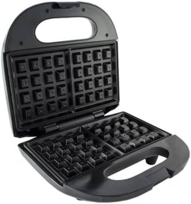 Sokany SK-114 Waffle Maker 750W for Single Serve Waffles, Hash Browns, Keto Chaffles - Non-Stick, Easy to Clean