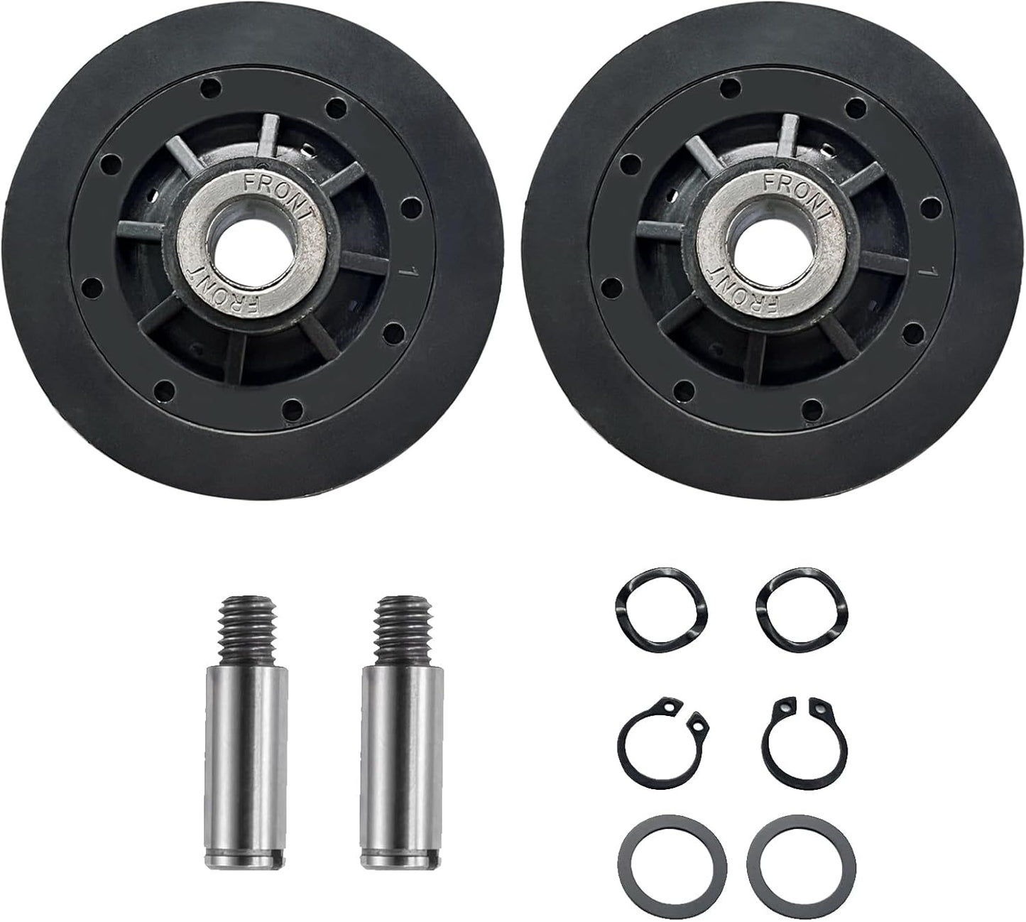 Speed Queen Dryer Drum Support Rollers Kit RB170002 Compatible with Alliance Dryers