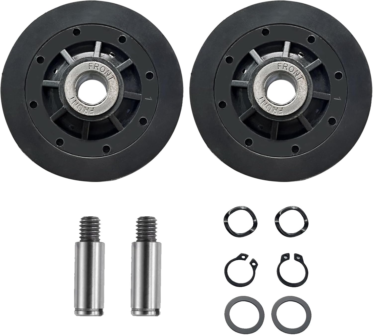 Speed Queen Dryer Drum Support Rollers Kit RB170002 Compatible with Alliance Dryers