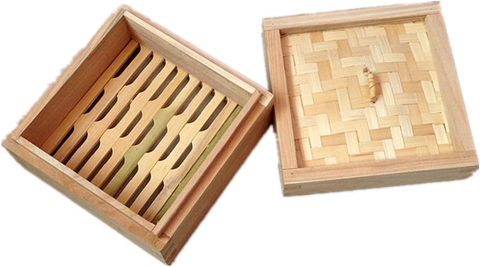 Square Bamboo Steamer for Steamed Buns and Dumplings - Household and Commercial Use