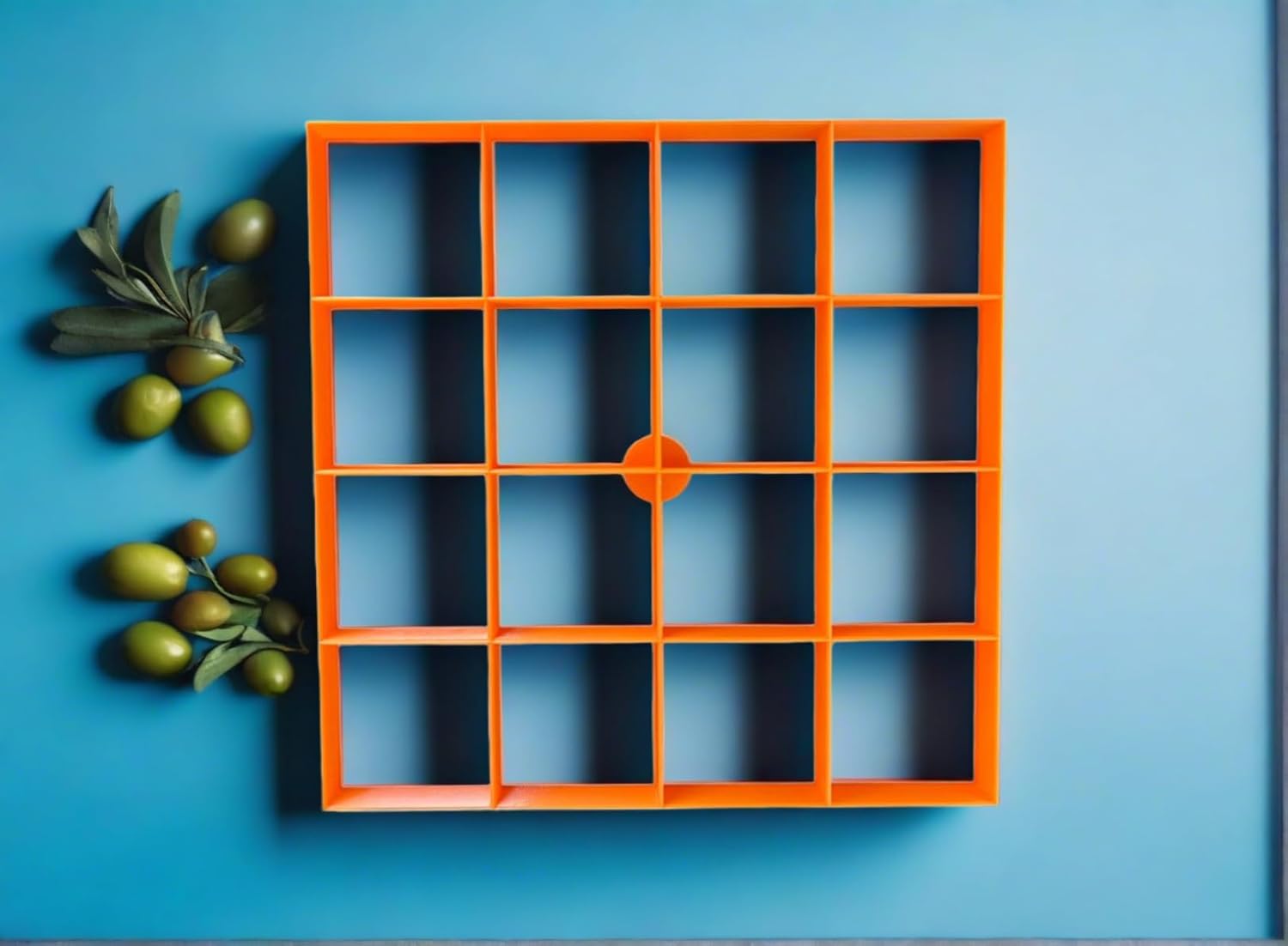 Square Cookie Cutters Set - 16x2 Inch Multi Cutter for Baking - Pack of 8 (8"x8")