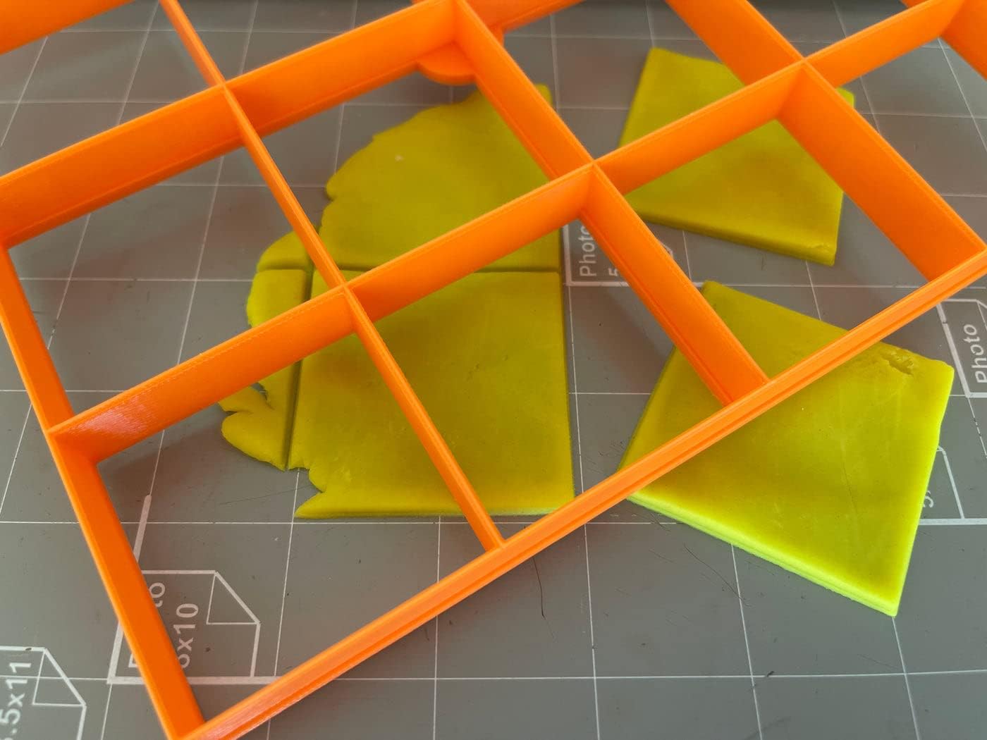 Square Cookie Cutters Set - 16x2 Inch Multi Cutter for Baking - Pack of 8 (8"x8")