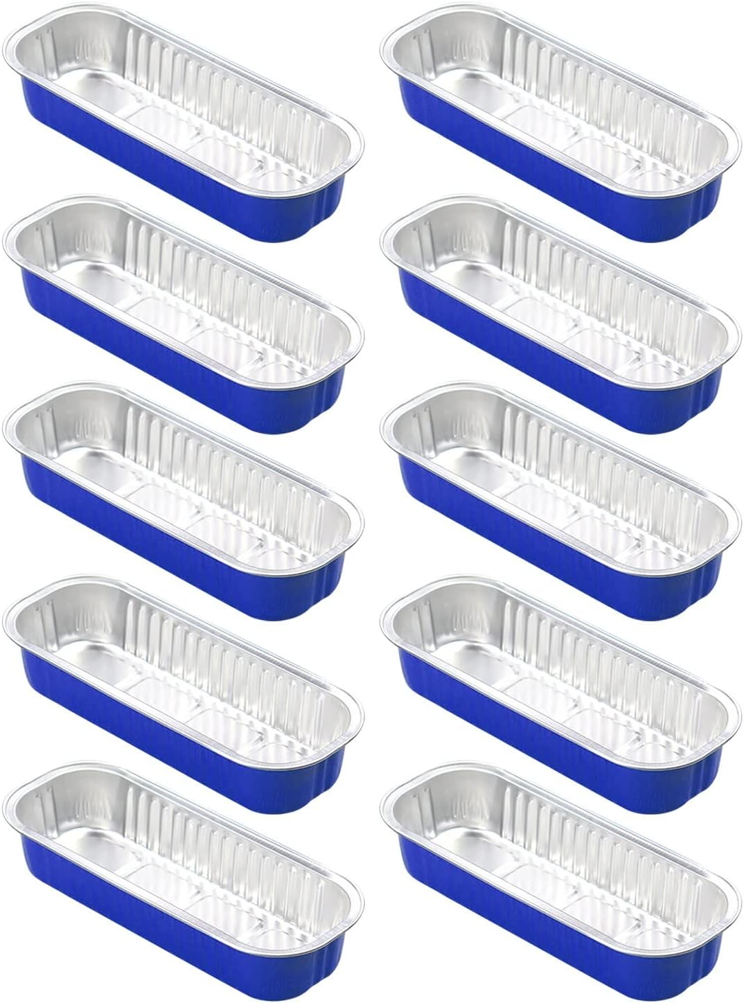 Square Disposable Aluminum Foil Baking Tins for Baby Food Cooking and Travel - Eco-Friendly One Size