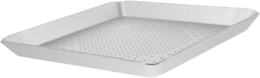 Square Pizza Pan with Breathable Holes, Thick Metal for Durability, Ovenware, Dishwasher Safe