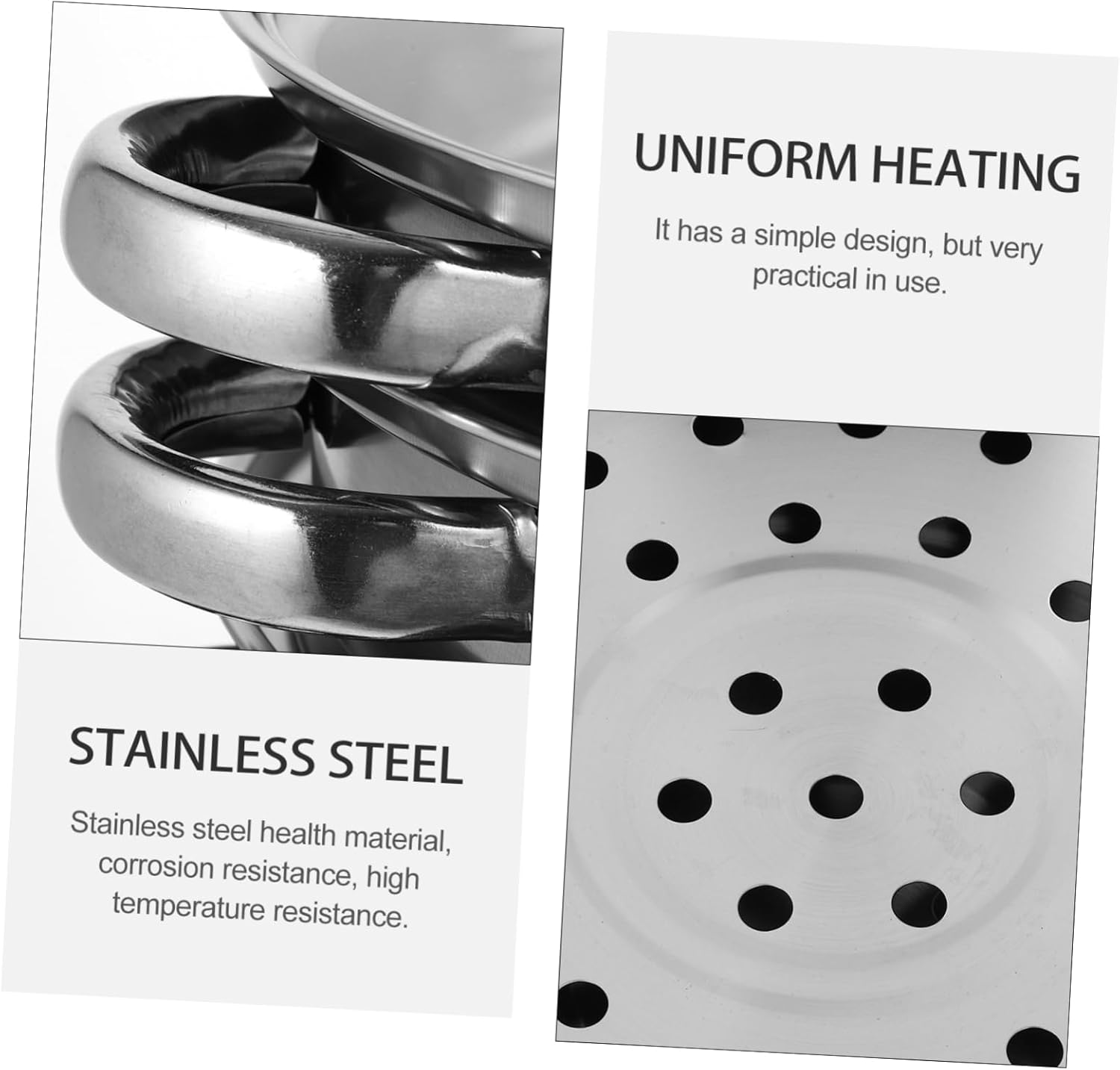 Stackable Stainless Steel Steamer Pot with Four Floors for Home Soup Cooking