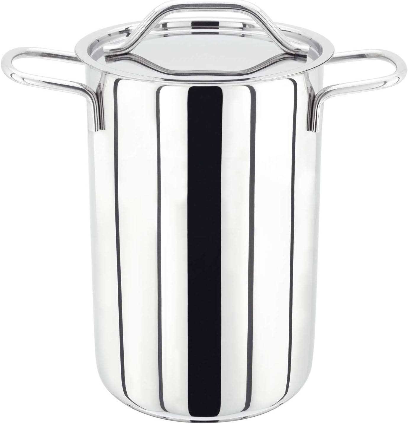 Stainless Steel 14cm Vegetable Steamer Cooking Pot with Pan & Lid - Dishwasher Safe, 25 Year Guarantee