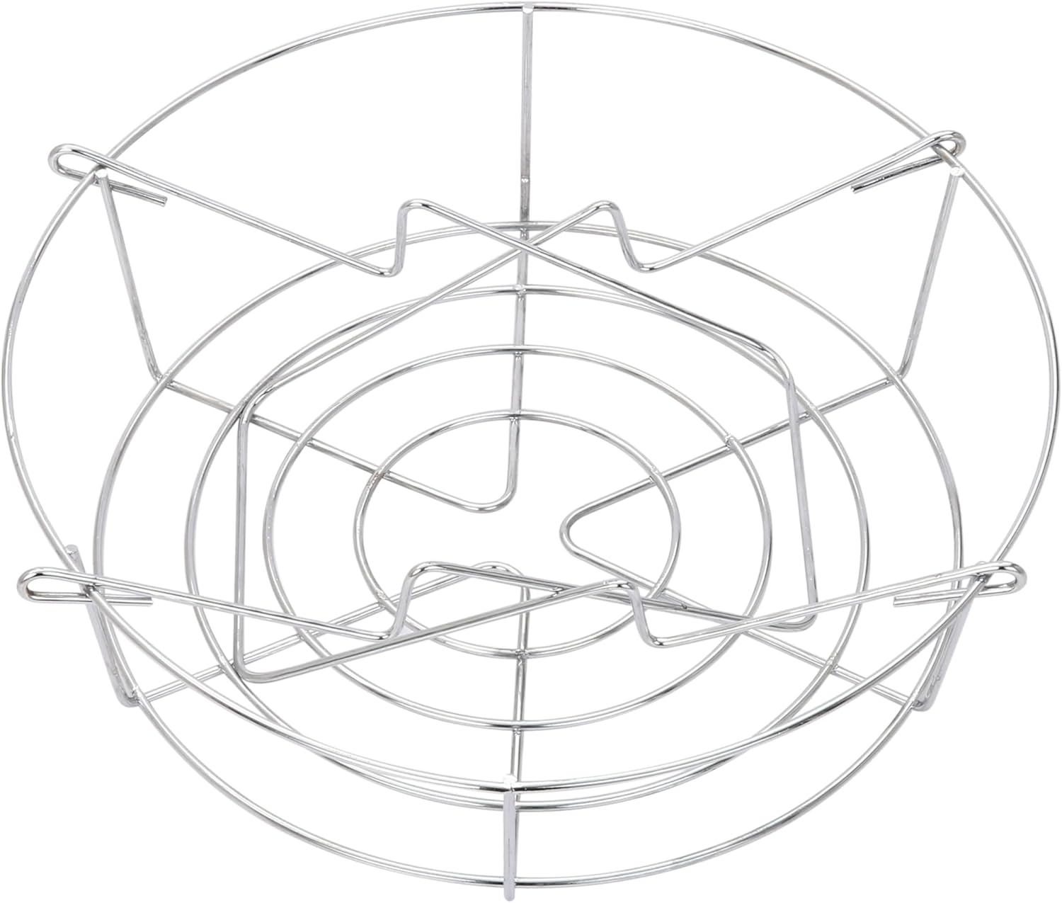 Stainless Steel 21.5-Quart Multi-Use Food Canner with Glass Lid - Durable & Easy-to-Clean Steel Construction, Double-Sided Jar Rack for Canning