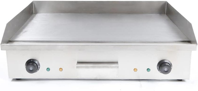 Stainless Steel 29" Commercial Electric Griddle Grill with Adjustable Temperature Control