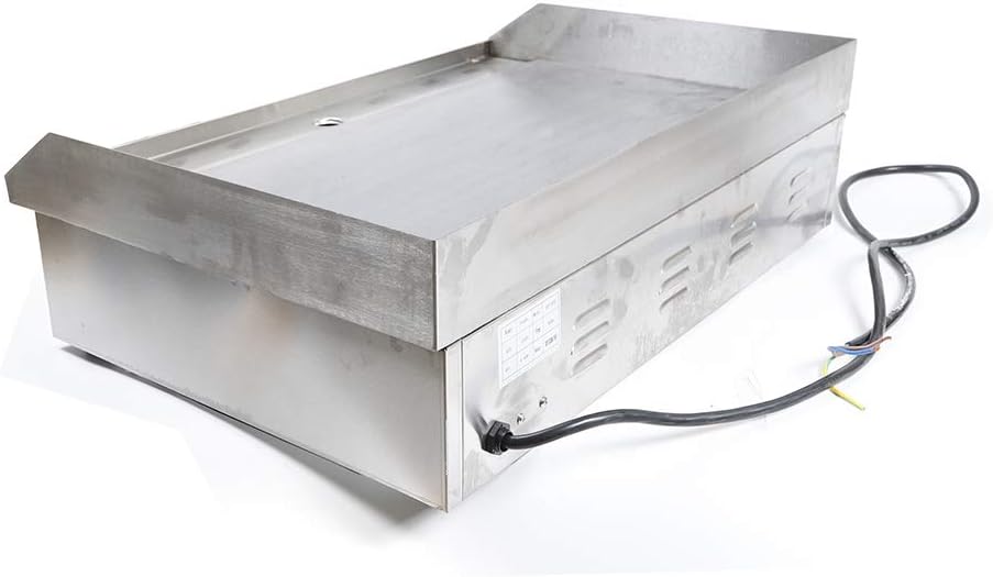 Stainless Steel 29" Commercial Electric Griddle Grill with Adjustable Temperature Control