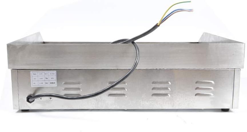 Stainless Steel 29" Commercial Electric Griddle Grill with Adjustable Temperature Control
