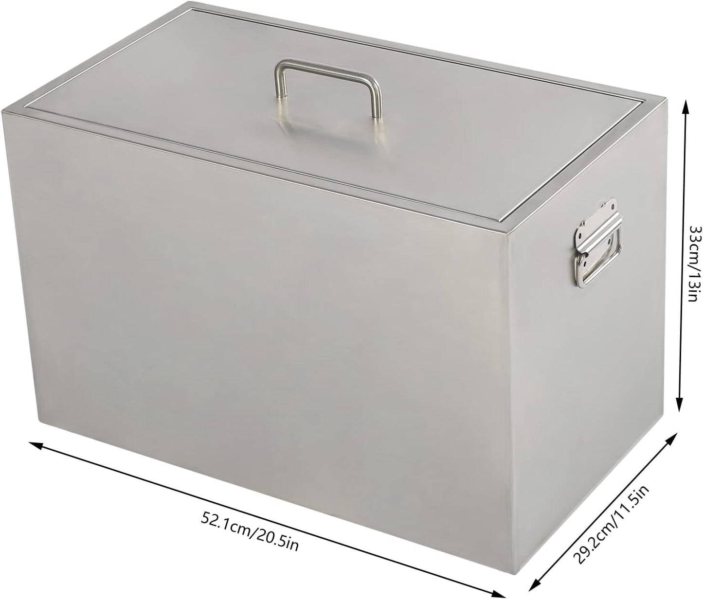 Stainless Steel 50L Water Bath Canner with 2 Racks for Canning Tomatoes, Pickles, Berries - Large Stock Pot for Stove Top