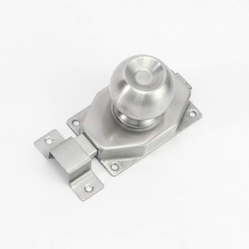 Stainless Steel Anti-Theft Door Bolt Latch for Wooden Doors and Windows - Wall Mounted Bathroom Lock