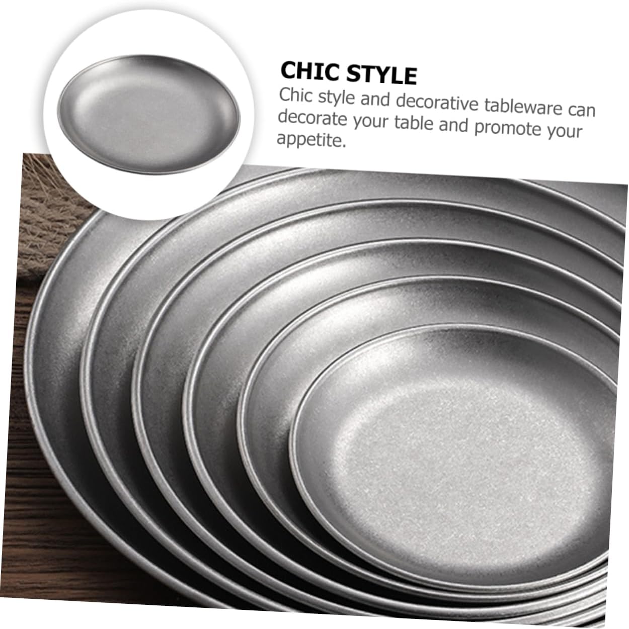 Stainless Steel BBQ Plate with Lid for Grilling, Roasting, Baking, and Serving