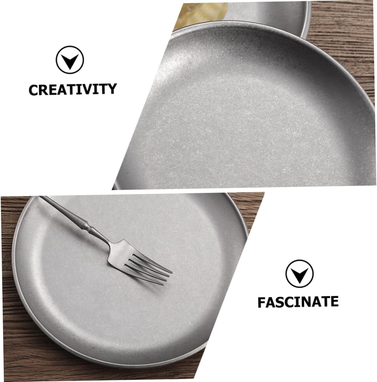 Stainless Steel BBQ Plate with Lid for Grilling, Roasting, Baking, and Serving