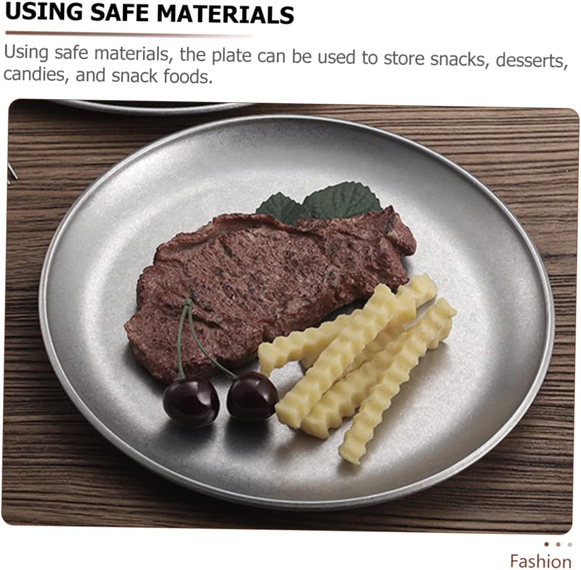 Stainless Steel BBQ Plate with Lid for Grilling, Roasting, Baking, and Serving