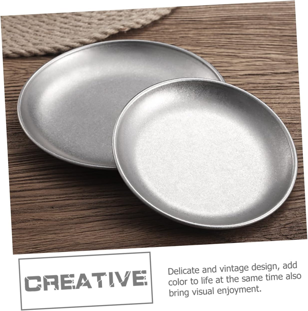 Stainless Steel BBQ Plate with Lid for Grilling, Roasting, Baking, and Serving